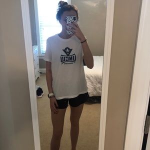White UNCW T-Shirt